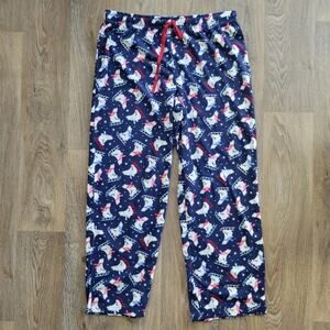 Charter Club Intimates Sled Polar Bears Blue Size Large